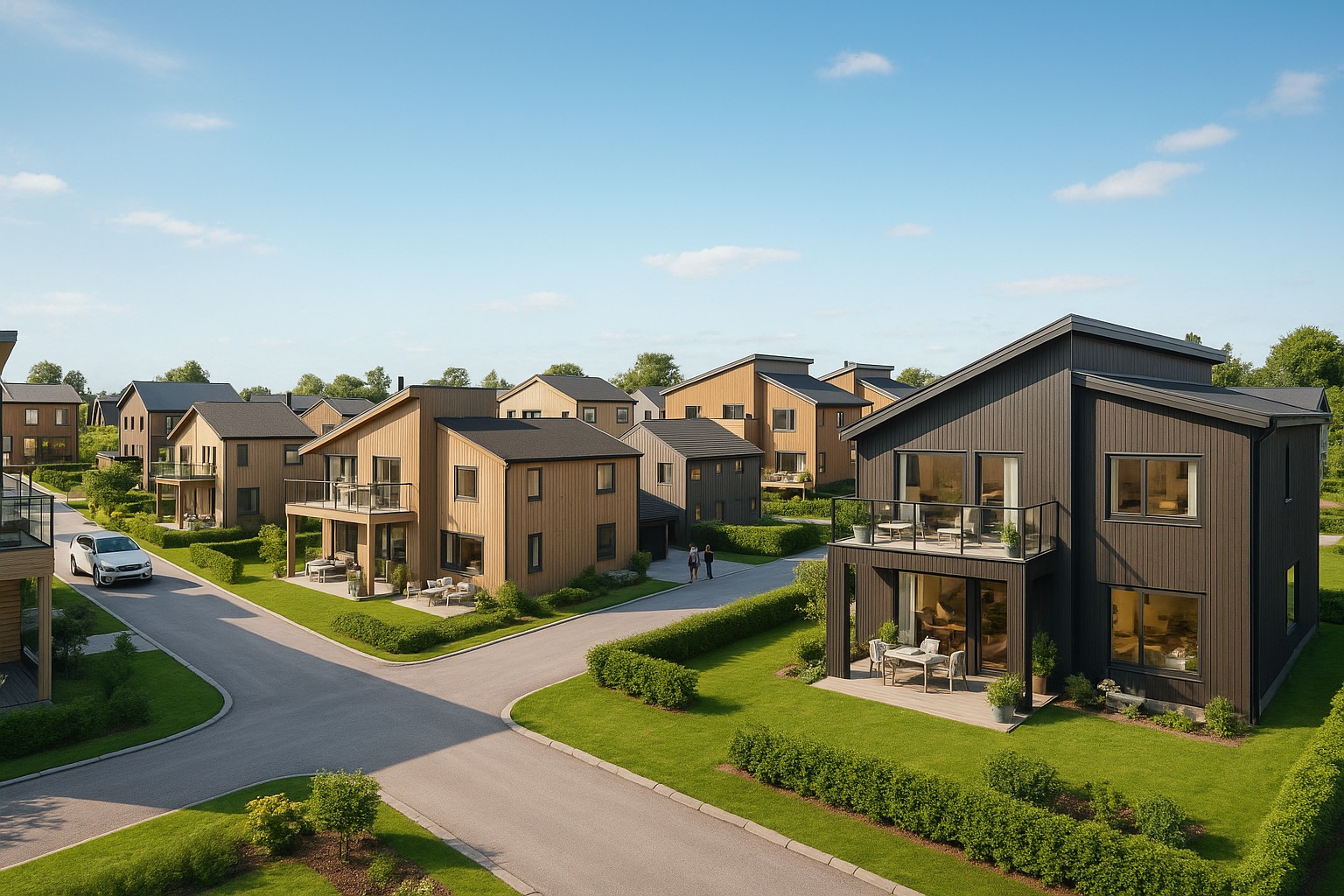 Scandinavian home showcasing the Isolve Air climate system